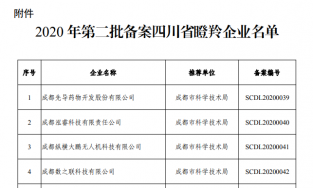 喜報！成都申威入選四川省瞪羚企業(yè)